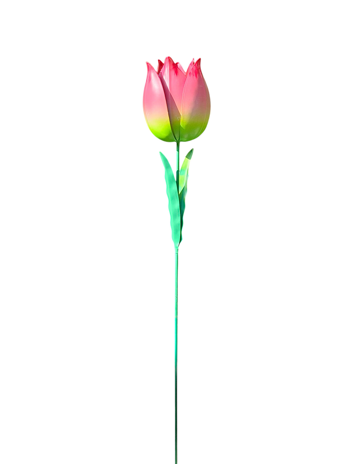 Roze Tulp tuindecoratie – detailfoto